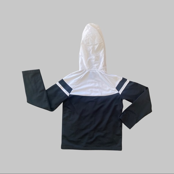 BOYS/KIDS (unisex) NIKE ZIP-UP WITH HOOD - SIZE L - Picture 3 of 8